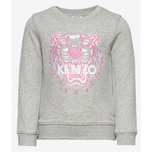 Kenzo Tiger JG B2 T-shirt - Marl Grey 8A